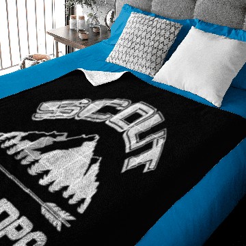 Discover boy scout - pathfinder Baby Blankets