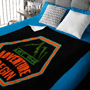 Discover boy scout - pathfinder Baby Blankets