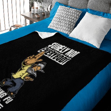 Discover Surely Not Everybody Was Kung Fu Fighting Giftidea Baby Blankets