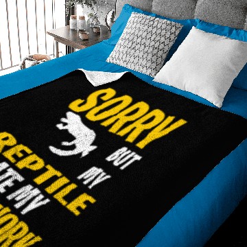 Discover Funny Reptile Gift Idea Baby Blankets