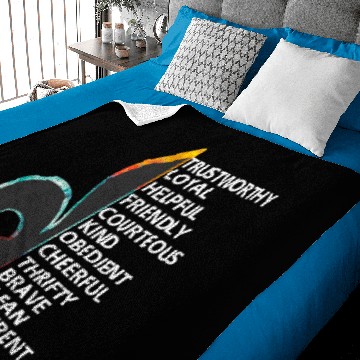 Discover boy scout - pathfinder Baby Blankets