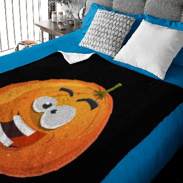 Discover Orange Fruit Character Baby Blankets