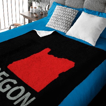 Discover I love Oregon Baby Blankets