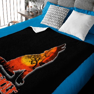 Discover Werewolf Halloween Baby Blankets