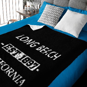 Discover Long Beach California Baby Blankets
