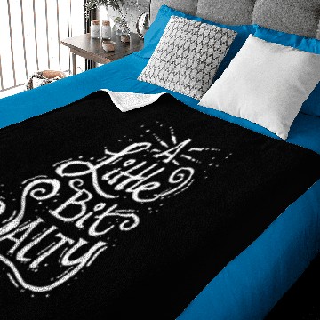 Discover A Little Bit Salty Baby Blankets