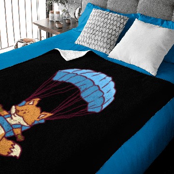 Discover Skydiving Jump Parachute Sky Gift Baby Blankets