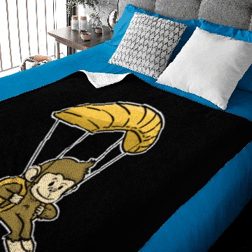 Discover Skydiving Jump Sky Gift Parachute Baby Blankets