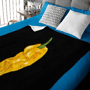 Discover Chili Pepper Hot Sauce Fatalii Spicy Food Baby Blankets