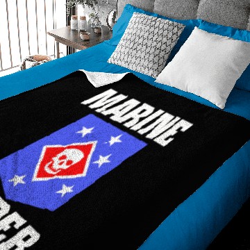 Discover Marine Raiders Baby Blankets