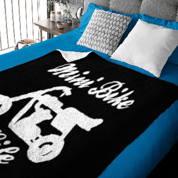 Discover Mini Bike Life Baby Blankets