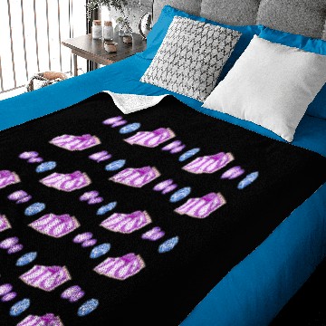 Discover Dessert Black Berry Pie Pattern 1 Baby Blankets