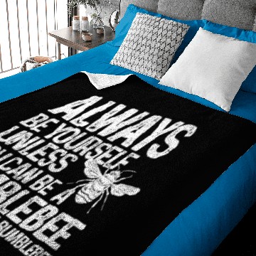 Discover bumblebees Bee insect Baby Blankets