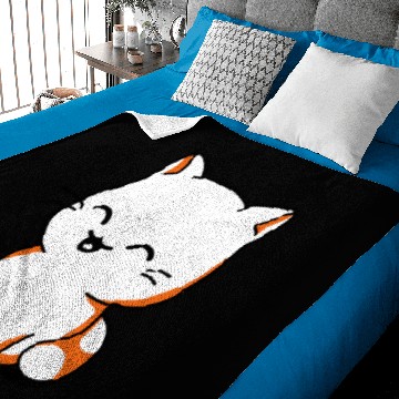 Discover Kawaii cat Baby Blankets