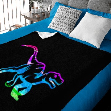 Discover Abstract Velociraptor Design Baby Blankets