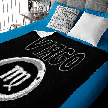 Discover Virgo Jungfrau Sternzeichen Zodiac astrological si Baby Blankets