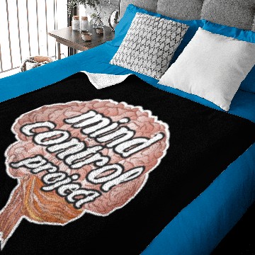 Discover Mind control project Baby Blankets