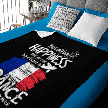 Discover France Baby Blankets