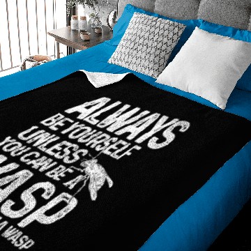 Discover Wasp bee insect Baby Blankets