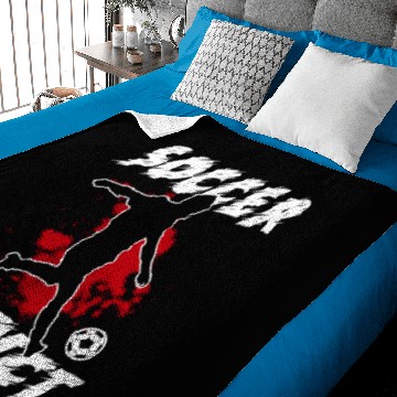 Discover Soccer Coach Red Card World Champion Baby Blankets