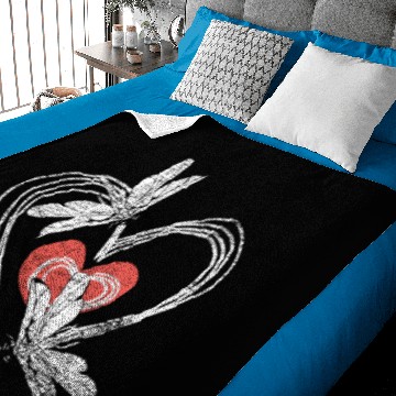 Discover Dragonfly Love Baby Blankets