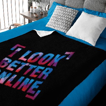 Discover I look better online Baby Blankets