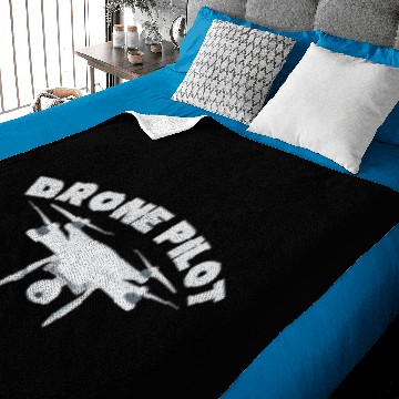 Discover Drone pilot gift racing drone Quattro Copter Baby Blankets