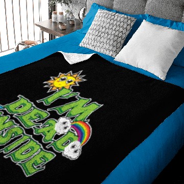 Discover Sun Rainbow Dolphin depression Awareness Baby Blankets