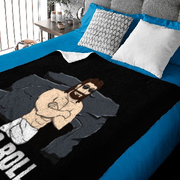 Discover Easter Jesus Resurrection Stone Rolling Let's Roll Baby Blankets