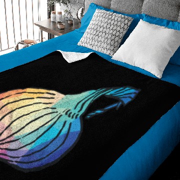 Discover Low Poly Onion Baby Blankets Vegetarian and Fruit Lover