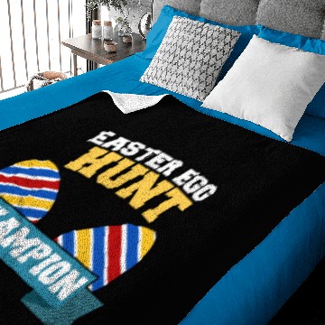 Discover Easter Egg Hunt Champion Easter Gift Baby Blankets