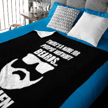 Discover Movember moustache Baby Blankets