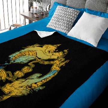 Discover Ice Fishing Upside Down Baby Blankets