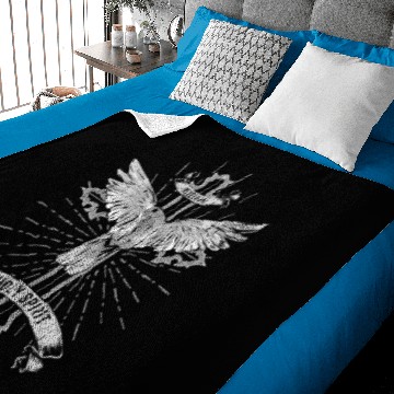 Discover Crucifix Dove Baby Blankets