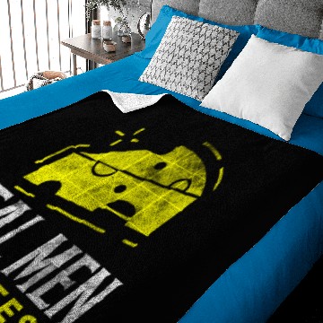 Discover Real men eat cheese gift Baby Blankets