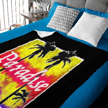 Discover Paradise Beach Vacation Baby Blankets