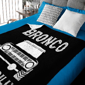 Discover Ford Bronco Dilly Dilly Baby Blankets