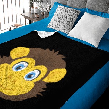 Discover cute monkey ape affe 7 Baby Blankets