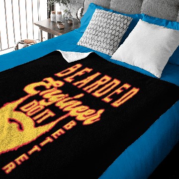 Discover Bearded engineer. Do it better Baby Blankets