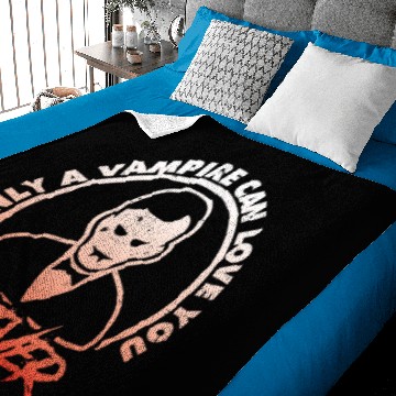 Discover Vampire Love Undead Dracula Nosferatu blood Baby Blankets