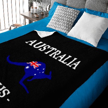 Discover Australia - AUS - Kangaroo - Sydney - Melbourne Baby Blankets