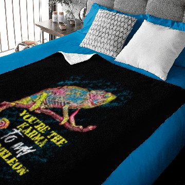 Discover Chameleon Gift Lizard Baby Blankets