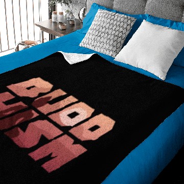 Discover Buddhism red Baby Blankets