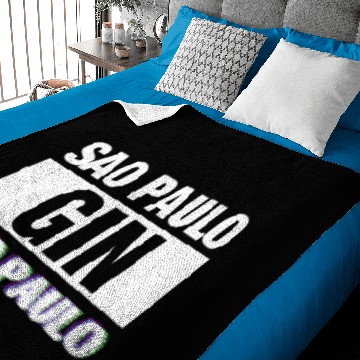 Discover Sao Paulo Brazil Gin Baby Blankets