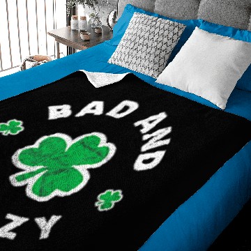 Discover Bad and Boozy Saint Patricks Day Drinking Baby Blankets
