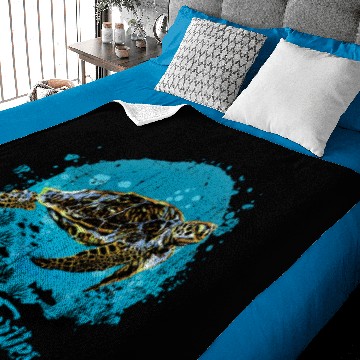 Discover Turtle Reptile Amphibian Baby Blankets