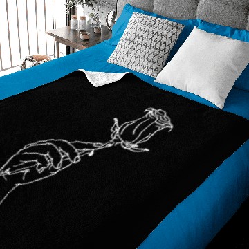 Discover Lil Peep Rose Baby Blankets