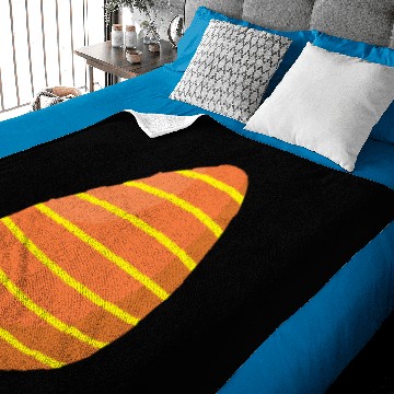 Discover Orange Easter Egg Baby Blankets