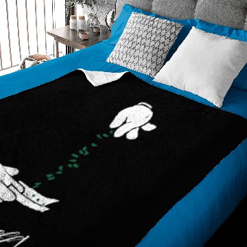 Discover MICKEY HANDS ROLLING WEED MARIJUANA Baby Blankets