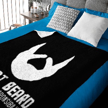Discover Movember Grooming beard gang Beardy Baby Blankets